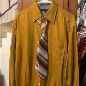 Tommy Hilfiger dress shirt and 70’s JC Penny’s tie